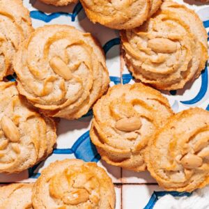 Traditional Almont Authentic Greek Cookies - Amygdalota