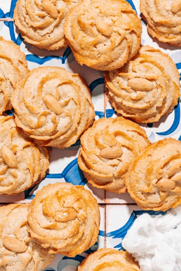 Traditional Almont Authentic Greek Cookies - Amygdalota