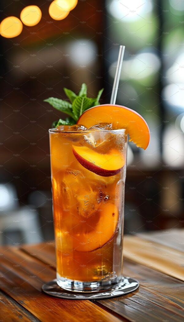 Peach Green Tea