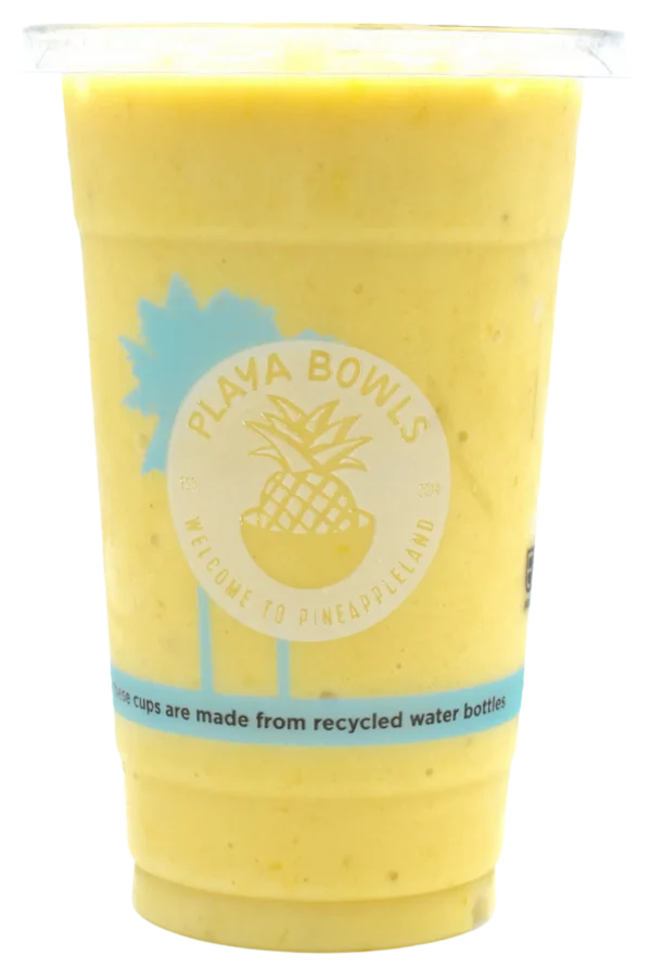 Aloha, w/Pineapple, Strawberry, Mango, Coconut Flakes, Pineapple Juice / 0-660 cal