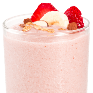 Berry Powerfull, w/Strawberry. Blueberry, Raspberry, Banana, Wheat Grass, Soy Milk - 0-660 cal