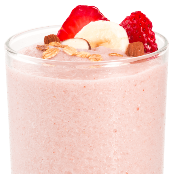 Berry Powerfull, w/Strawberry. Blueberry, Raspberry, Banana, Wheat Grass, Soy Milk - 0-660 cal